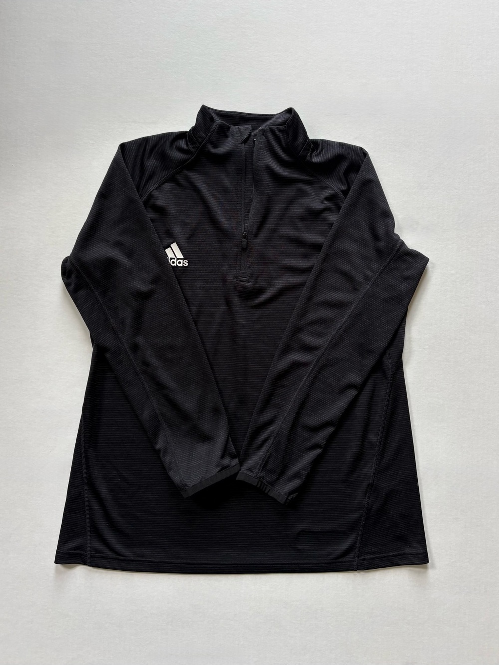 adidas AEROREADY Quarter Zip Pullover Men's XL Black